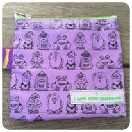 AllerMates Purple "I Have Allergies" Snack Pack- Tall