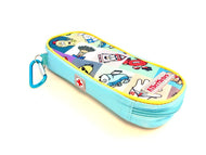 Medicine Case (Insulated) for Carrying Allergy Medicines like EpiPens®: Children’s Squares Pattern