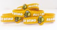 Insect Sting Allergy Bracelet- 12 Pack