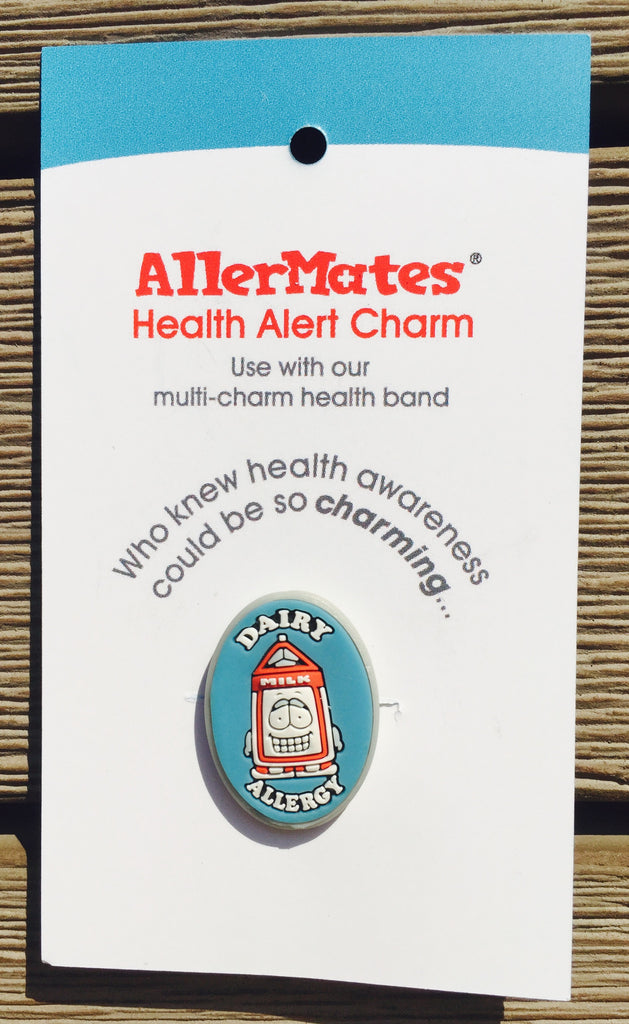Dairy Allergy and Milk Allergy Charm | AllerMates – allermates.com