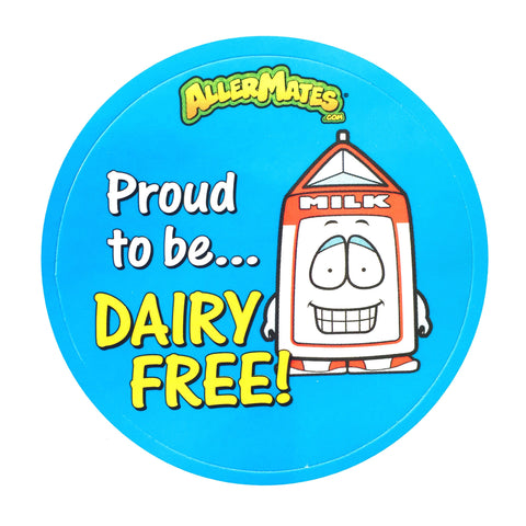 Proud to be Dairy Free Stickers 24 Pack
