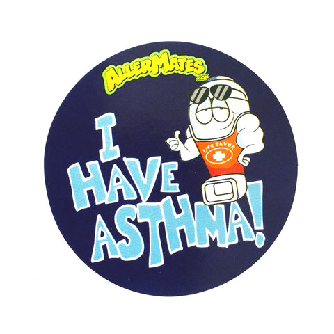 I Have Asthma Stickers Pack of 24