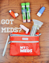 Medicine bag for carrying allergy and asthma medicines