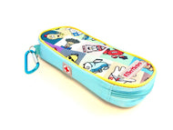 Medicine Case (Insulated) for Carrying Allergy Medicines like EpiPens®: Children’s Squares Pattern 