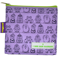 AllerMates Purple "I Have Allergies" Snack Pack- Tall